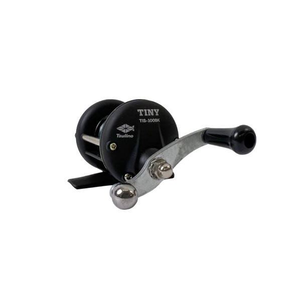 TINY【超小型両軸リール/穴釣り・ちょこ釣り・ワカサギ釣り】(マットブラック)